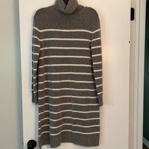J Crew Factory turtleneck sweater dress